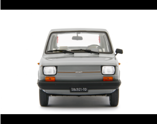 Fiat 126 Personal 4 Silver 1978 Grigio Laudoracing 1:18 Resinemodell (Türen, Motorhaube... nicht zu öffnen!)